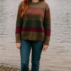 AMERICAN EAGLE
Outfitters 100%
Lambs Wool Pullover Sweater
Multicolor Sz large